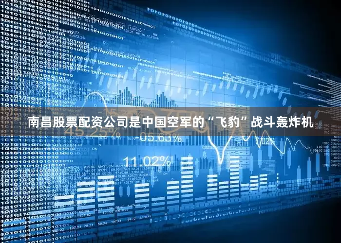 南昌股票配资公司是中国空军的“飞豹”战斗轰炸机