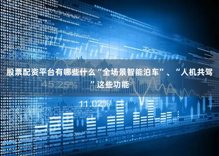 股票配资平台有哪些什么“全场景智能泊车”、“人机共驾”这些功能